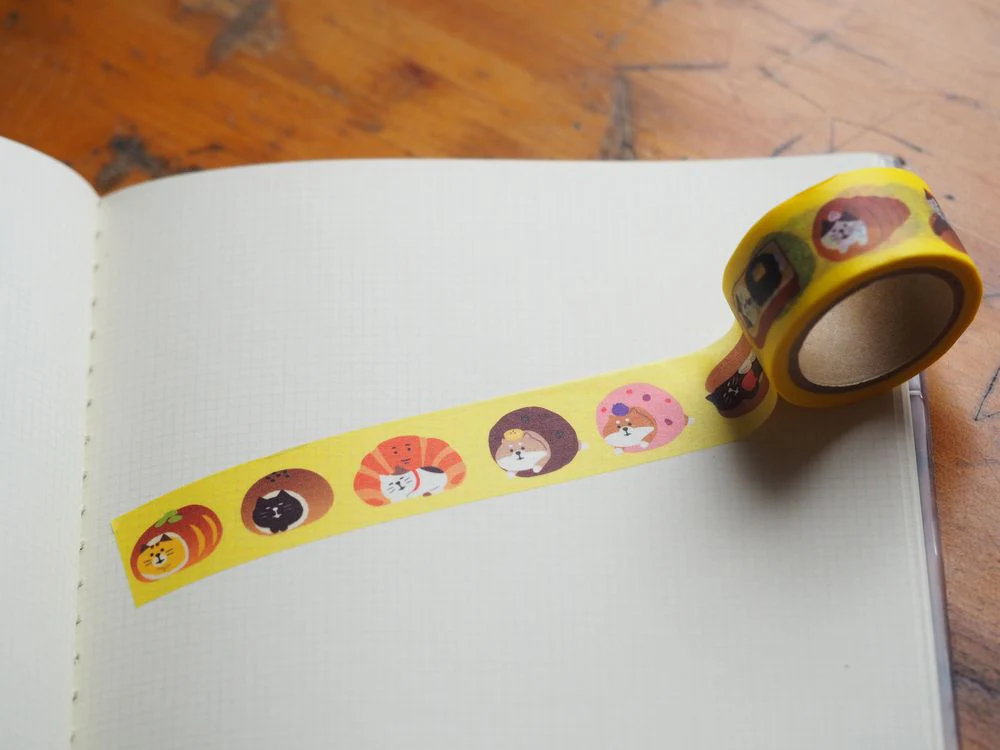 Papier Platz - Washi Tape - Cat Bakery (51-629)