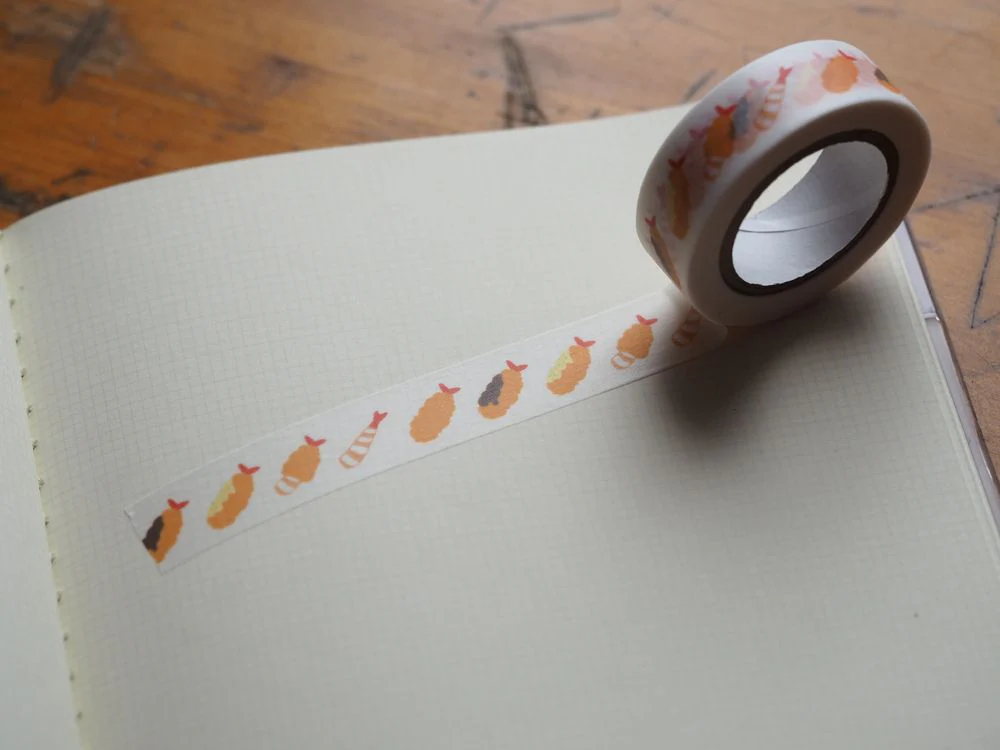 Papier Platz - Washi Tape - Fried Shrimp (72-009)