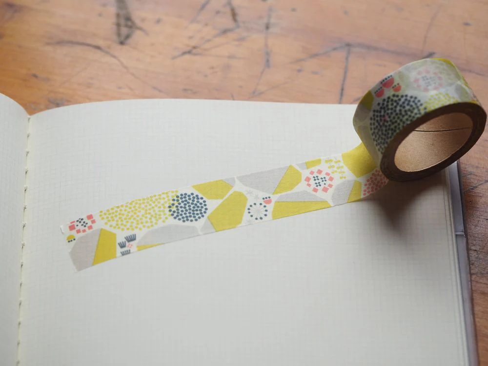 Papier Platz - Washi Tape - Yellow (37-666)