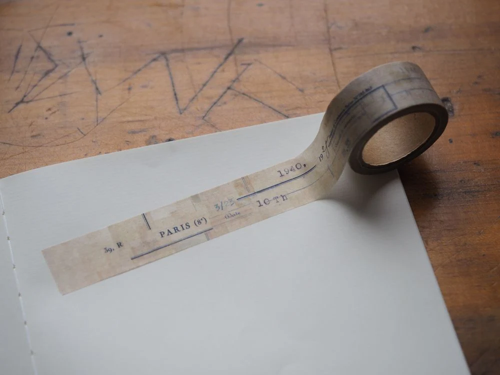 Papier Platz x Sunny Sunday - Washi Tape - Paris Vintage (37-840)