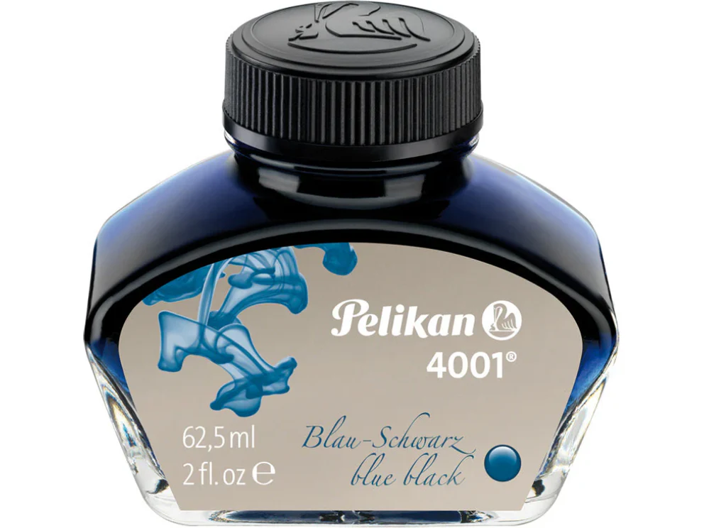 Pelikan 4001 - Fountain Pen Ink (62.5mL) - Blue Black