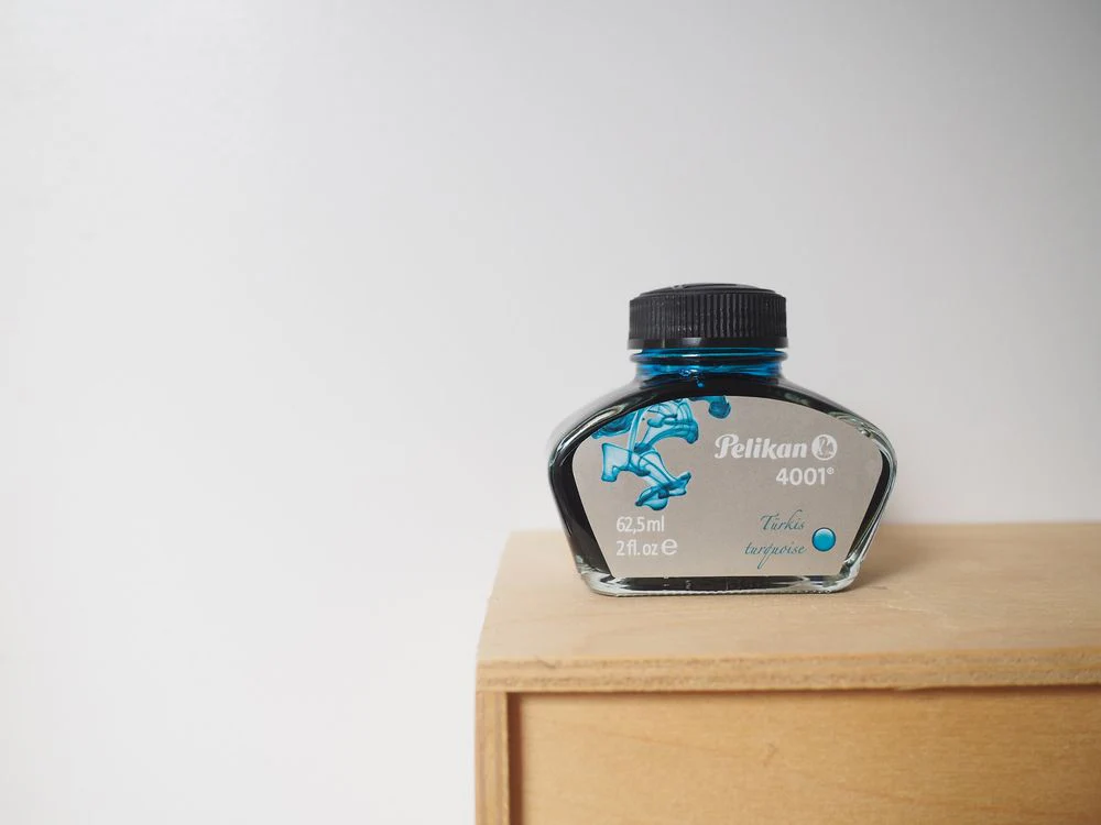 Pelikan 4001 - Fountain Pen Ink (62.5mL) - Turquoise