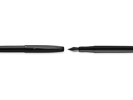 Pelikan Jazz Fountain Pen - Carbon Steel - Image 4
