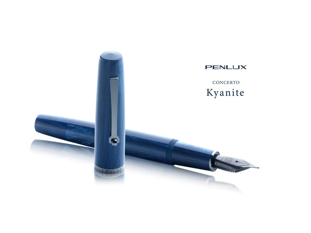 Penlux Concerto Fountain Pen Set - Kyanite