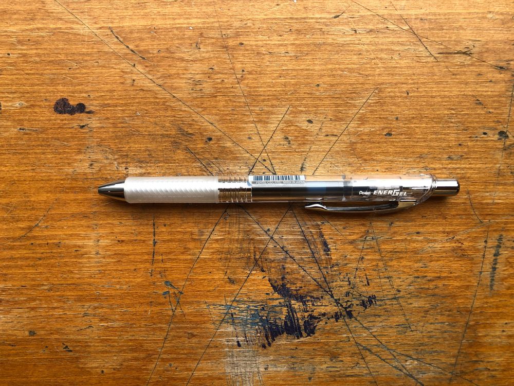 Pentel Energel infree Needle Point - 0.5mm - Navy Blue