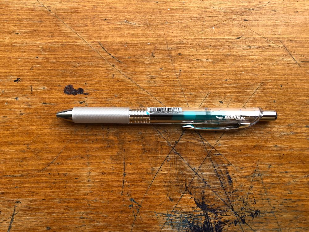 Pentel Energel infree Needle Point - 0.5mm - Turquoise