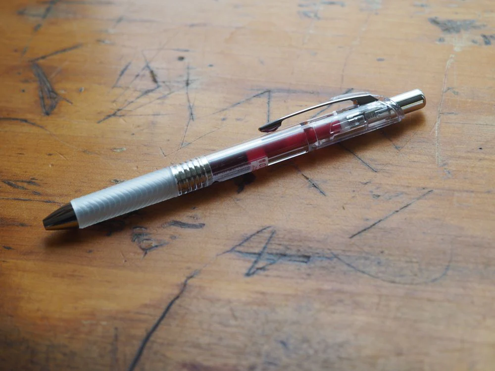 Pentel Energel infree Gel Pen - 0.7mm - Burgundy