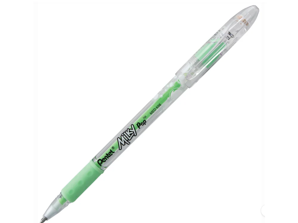 Pentel Milky Pop Gel Pen - 0.8mm - Pastel Green