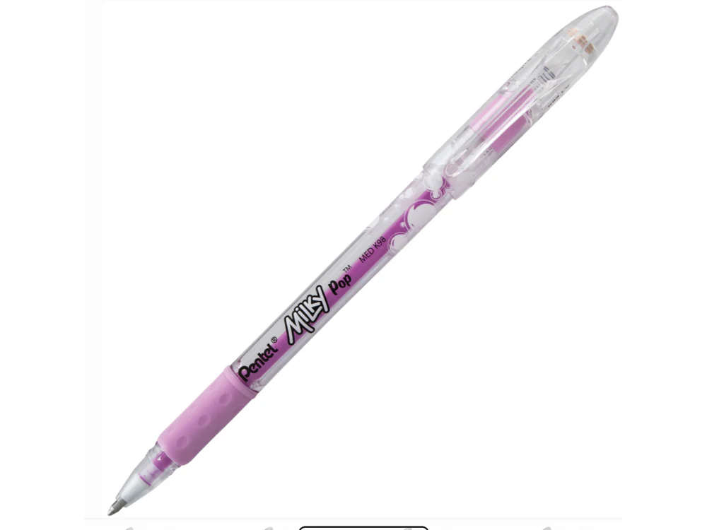 Pentel Milky Pop Gel Pen - 0.8mm - Pastel Violet