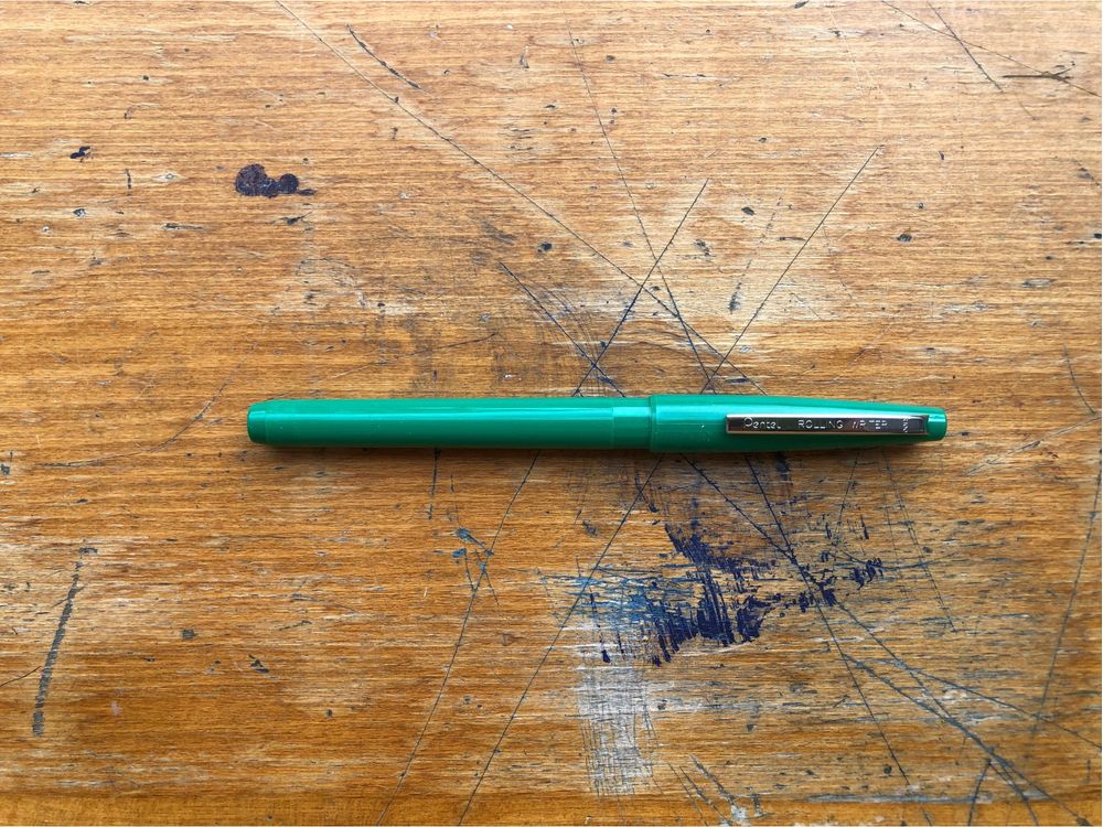 Pentel Rolling Writer - Green