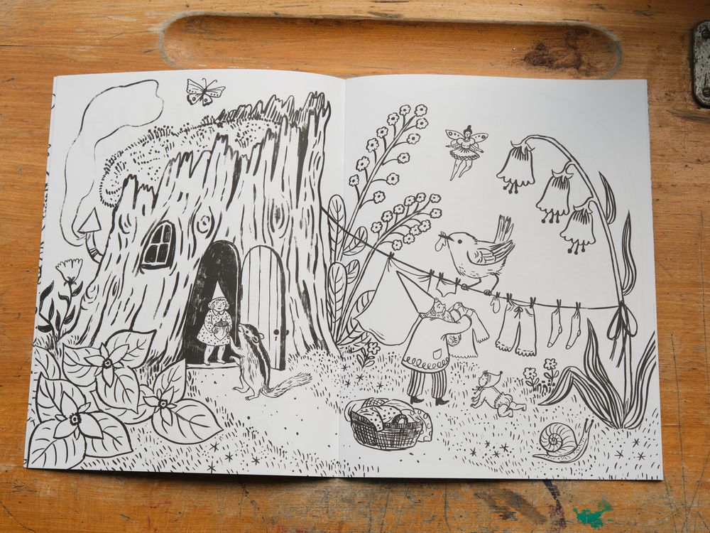 Phoebe Wahl - Coloring Book - Fairyland - Image 2