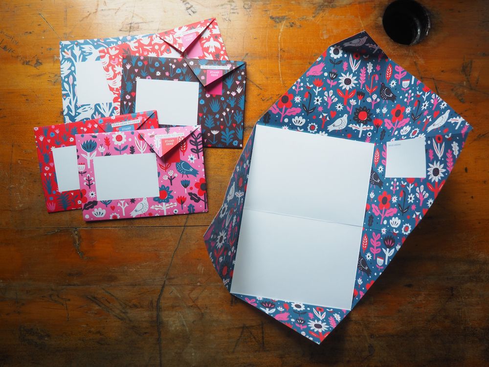 Pigeon - Correspondence Paper - 6 Sheets - Fiesta Pigeons Pack - Image 2