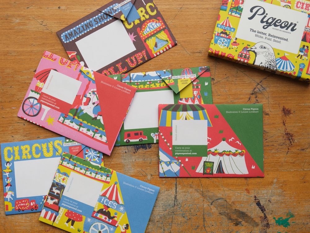 Pigeon - Correspondence Paper - 6 Sheets - Circus - Image 2