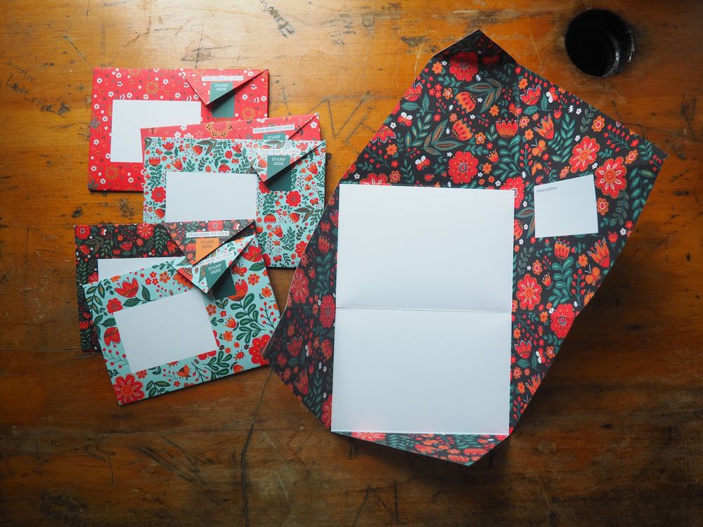 Pigeon - Correspondence Paper - 6 Sheets - Folklore Pigeons Pack - Image 2