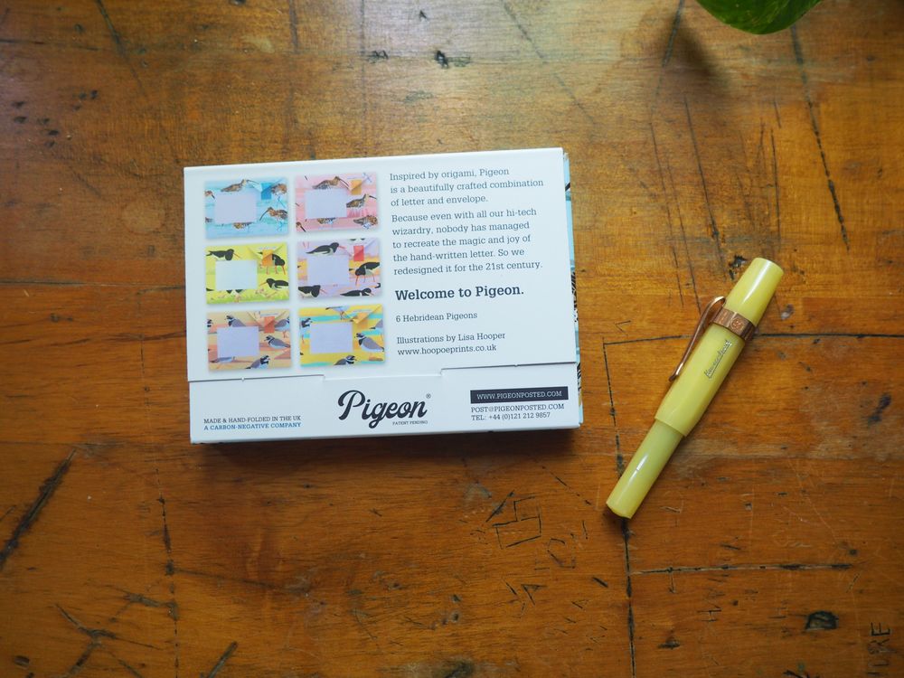 Pigeon - Correspondence Paper - 6 Sheets - Hebridean Pigeons Pack - Image 2