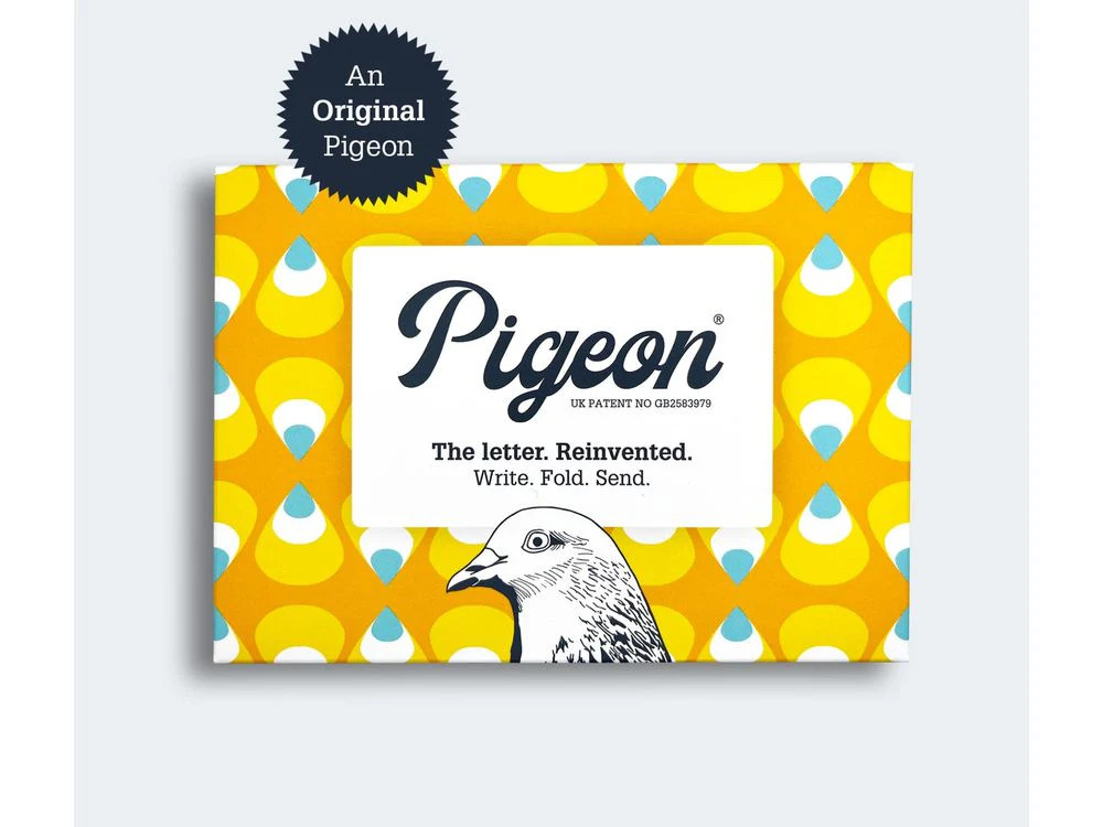 Pigeon - Correspondence Paper - 6 Sheets - Pencil Pigeons