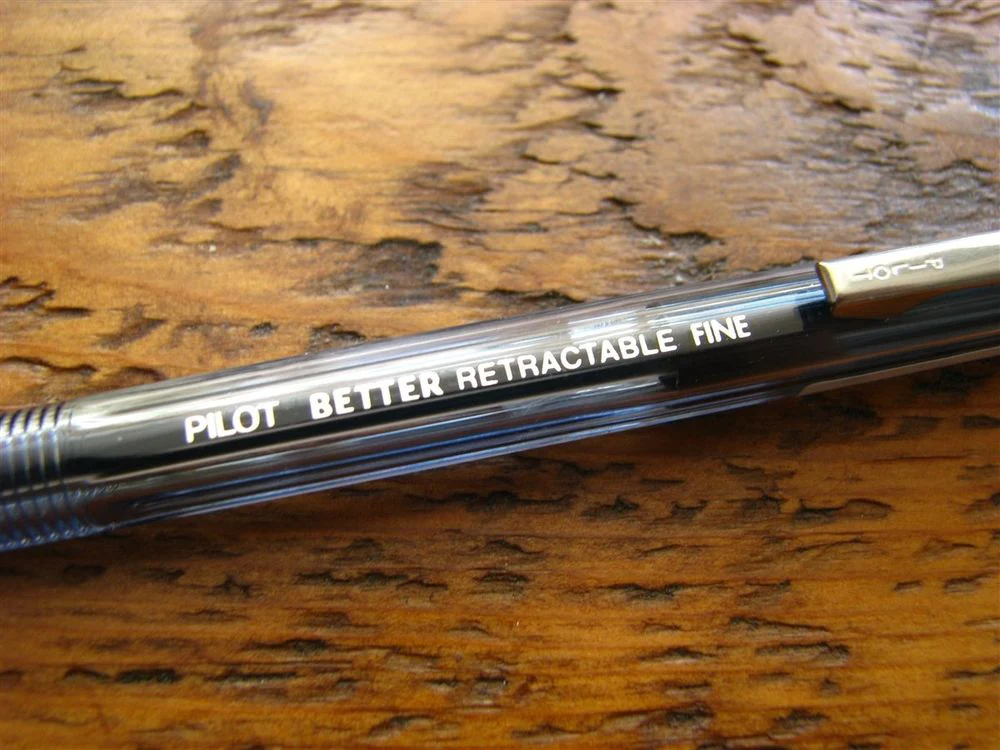Pilot Better Retractable Ballpoint Pen - Black - Image 2