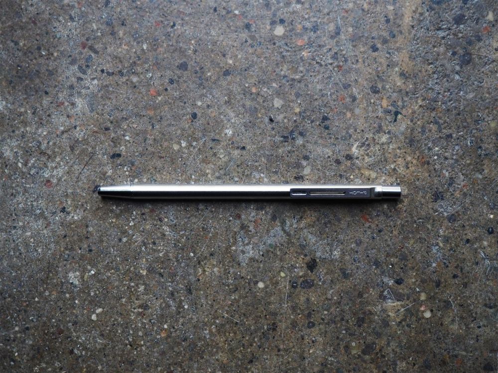 Pilot Birdie Ballpoint Pen - Stainless Steel