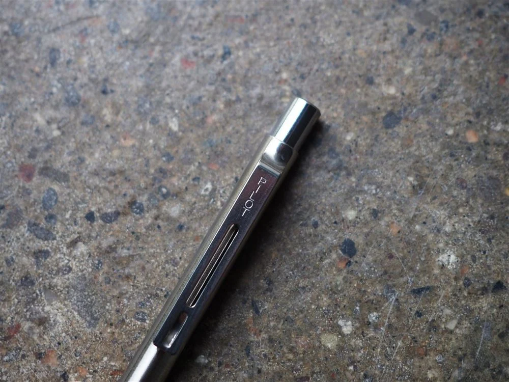 Pilot Birdie Ballpoint Pen - Stainless Steel - Image 2