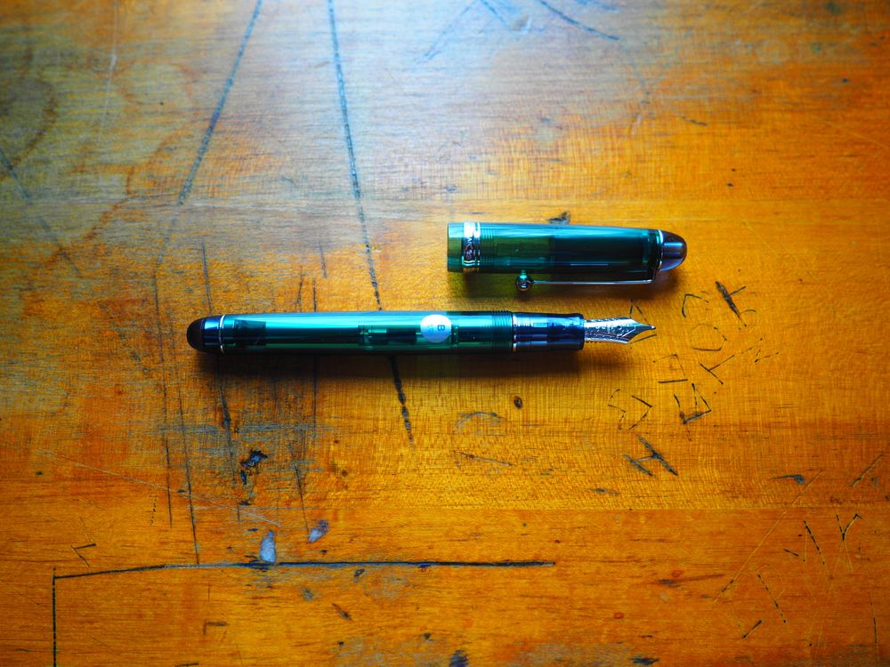 Pilot Custom 74 Fountain Pen - Forest Green