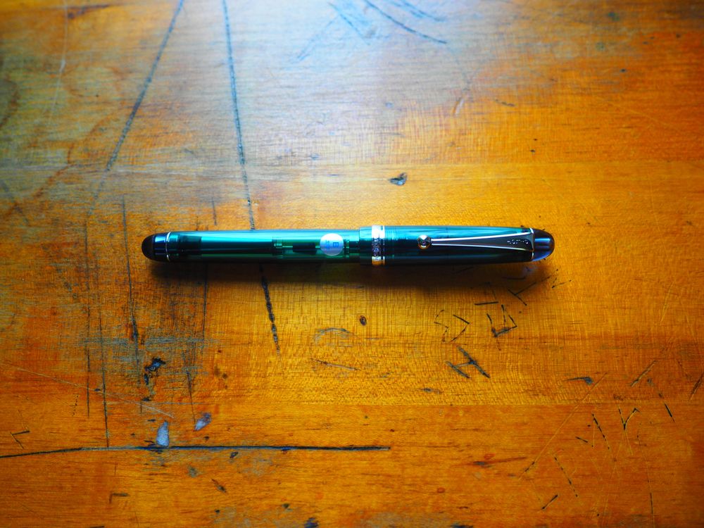 Pilot Custom 74 Fountain Pen - Forest Green - Image 2