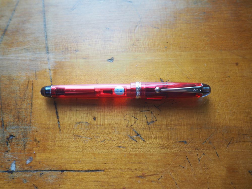 Pilot Custom 74 Fountain Pen - Red - Image 2