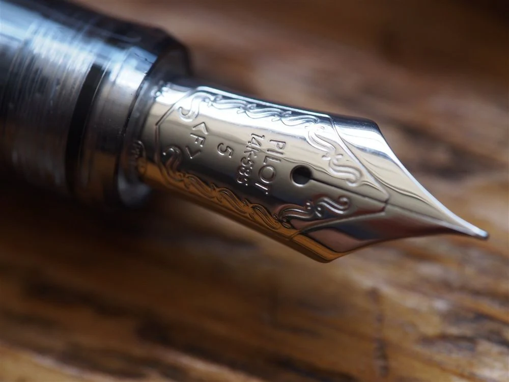 Pilot Custom 92 Fountain Pen - Transparent Black - Image 2