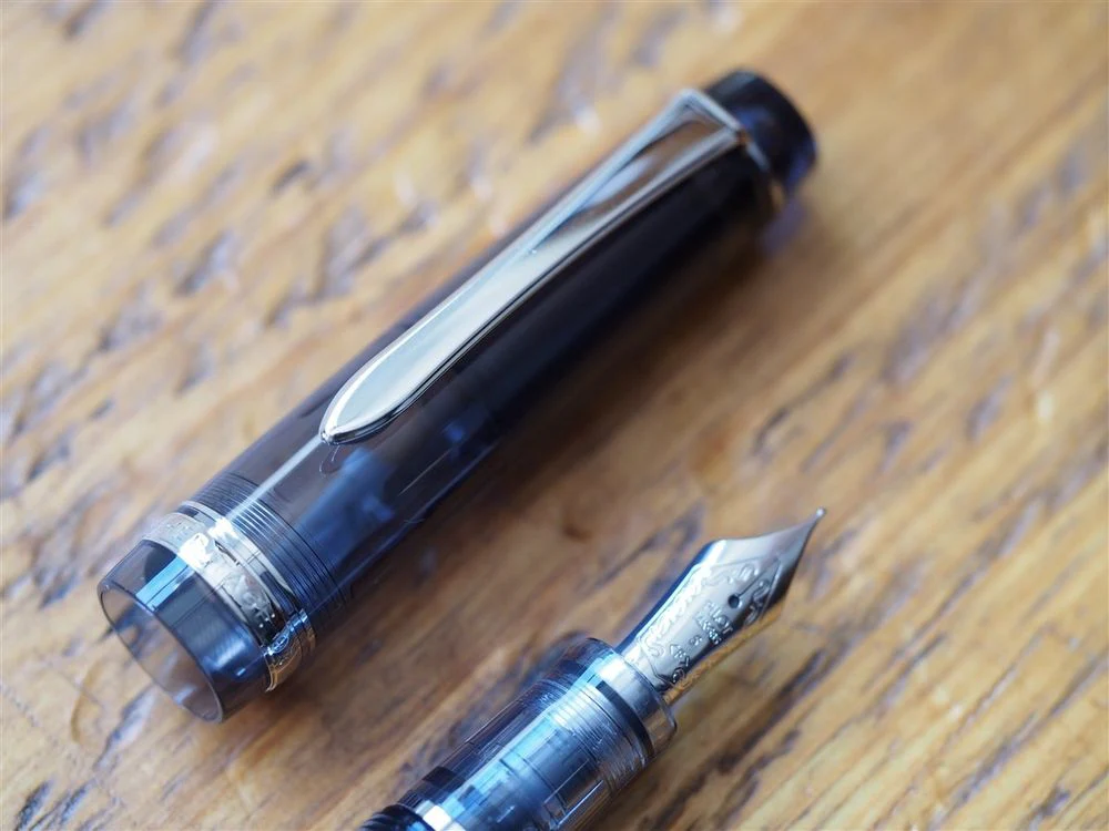Pilot Custom 92 Fountain Pen - Transparent Black - Image 3