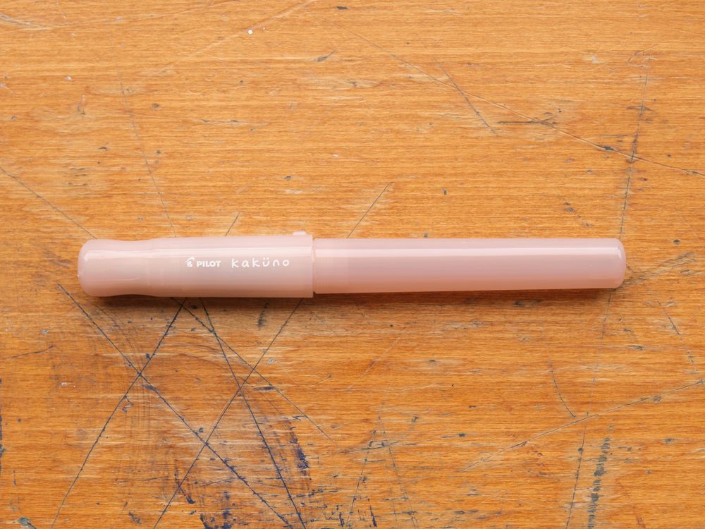 Pilot Fountain Pen - Kakuno Madoromi - Drowsy Pink