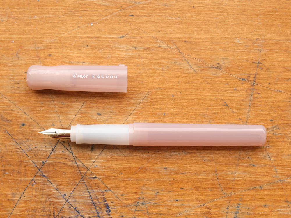 Pilot Fountain Pen - Kakuno Madoromi - Drowsy Pink - Image 2