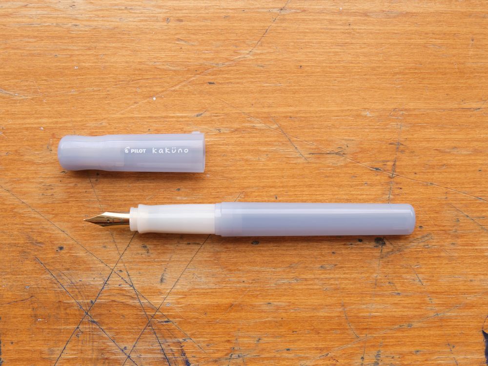 Pilot Fountain Pen - Kakuno Madoromi - Drowsy Blue - Image 2