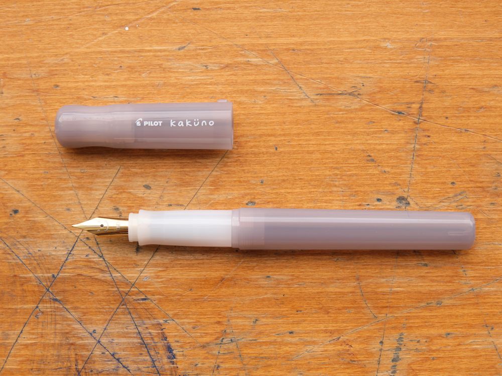 Pilot Fountain Pen - Kakuno Madoromi - Drowsy Brown - Image 2