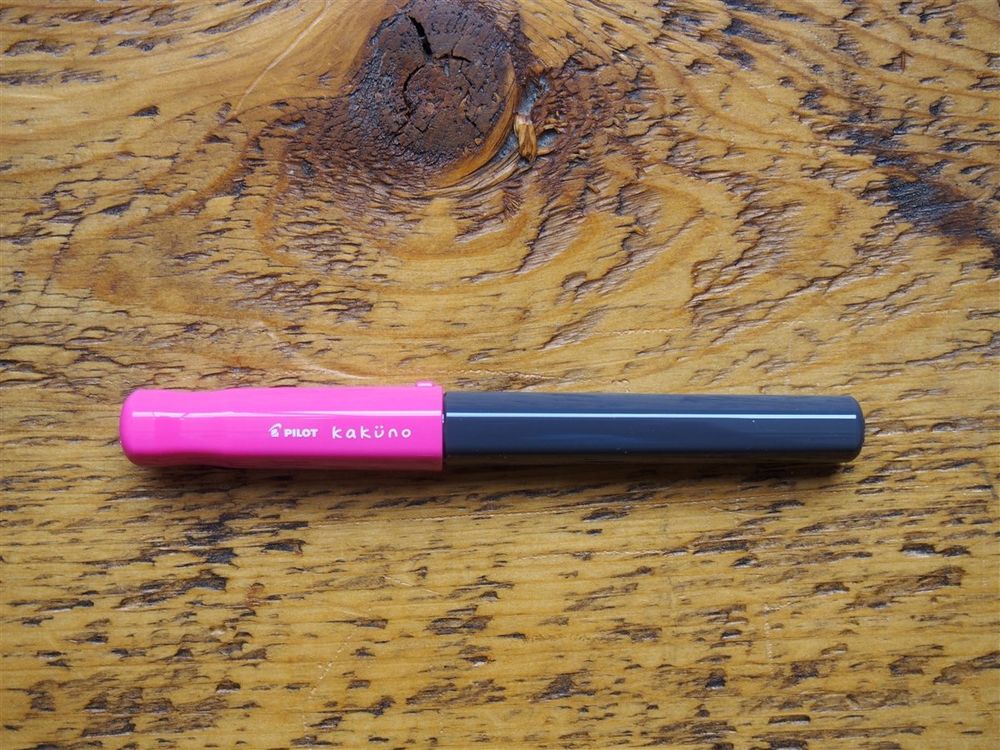 Pilot Fountain Pen - Kakuno - Pink - Image 2