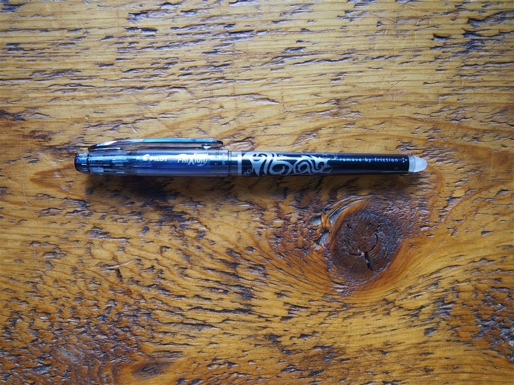 Pilot FriXion Gel Pen - 0.5mm - Black