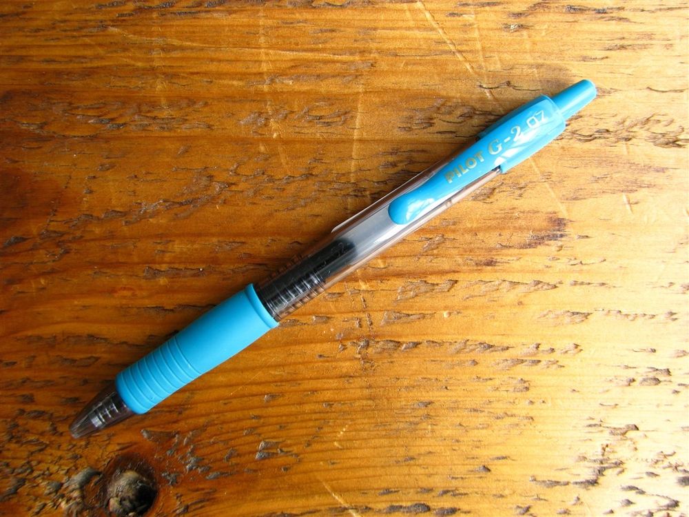 Pilot G-2 Gel Pen - 0.7mm - Turquoise