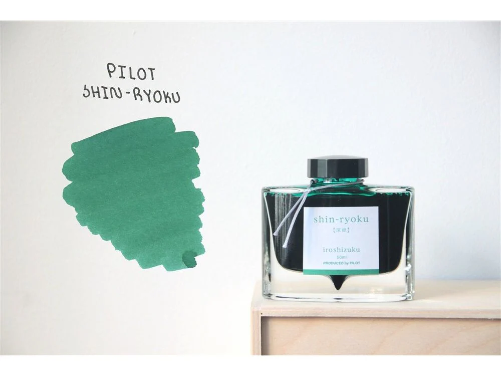 Pilot Iroshizuku - Fountain Pen Ink (50mL) - Shin-Ryoku