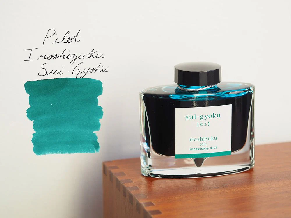 Pilot Iroshizuku - Fountain Pen Ink (50mL) - Sui-Gyoku