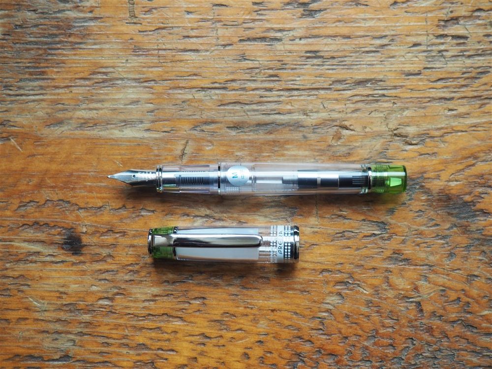 Pilot Prera Fountain Pen - Transparent Green - Image 2
