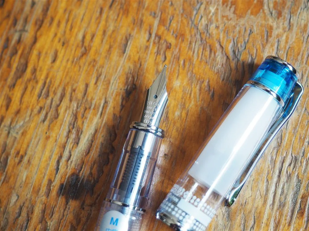 Pilot Prera Fountain Pen - Transparent Light Blue - Image 4