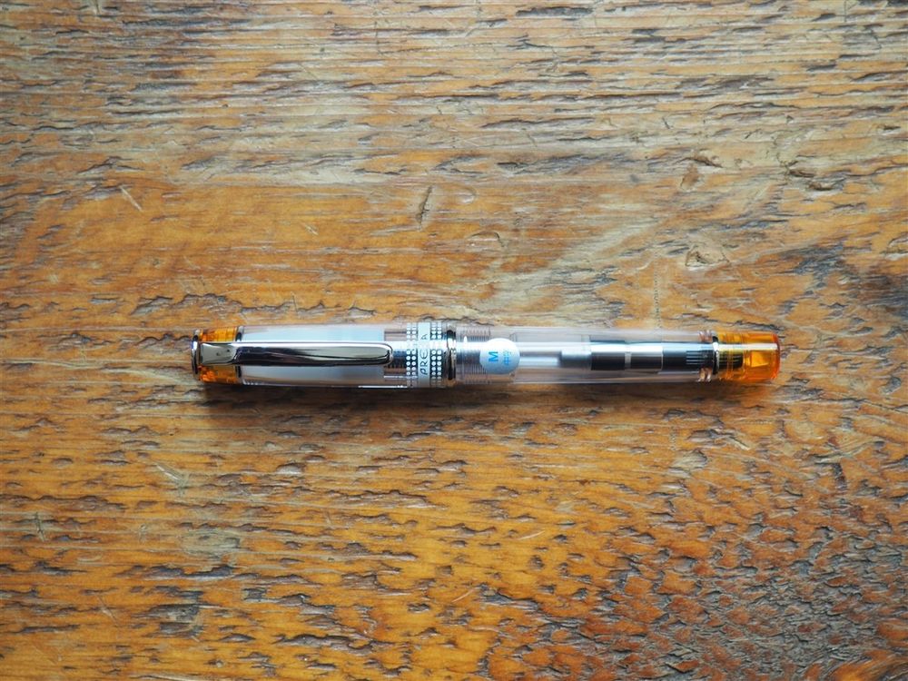 Pilot Prera Fountain Pen - Transparent Orange