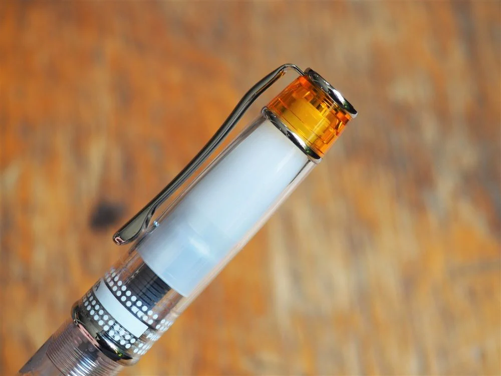 Pilot Prera Fountain Pen - Transparent Orange - Image 5