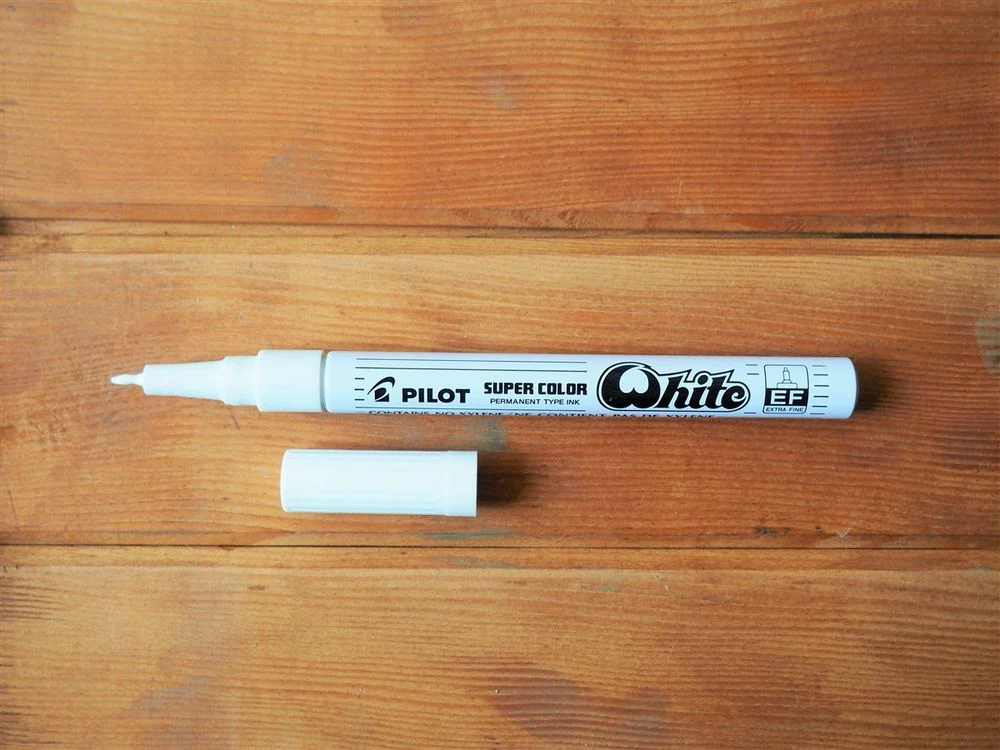 Pilot Super Color Marker - White - Image 3