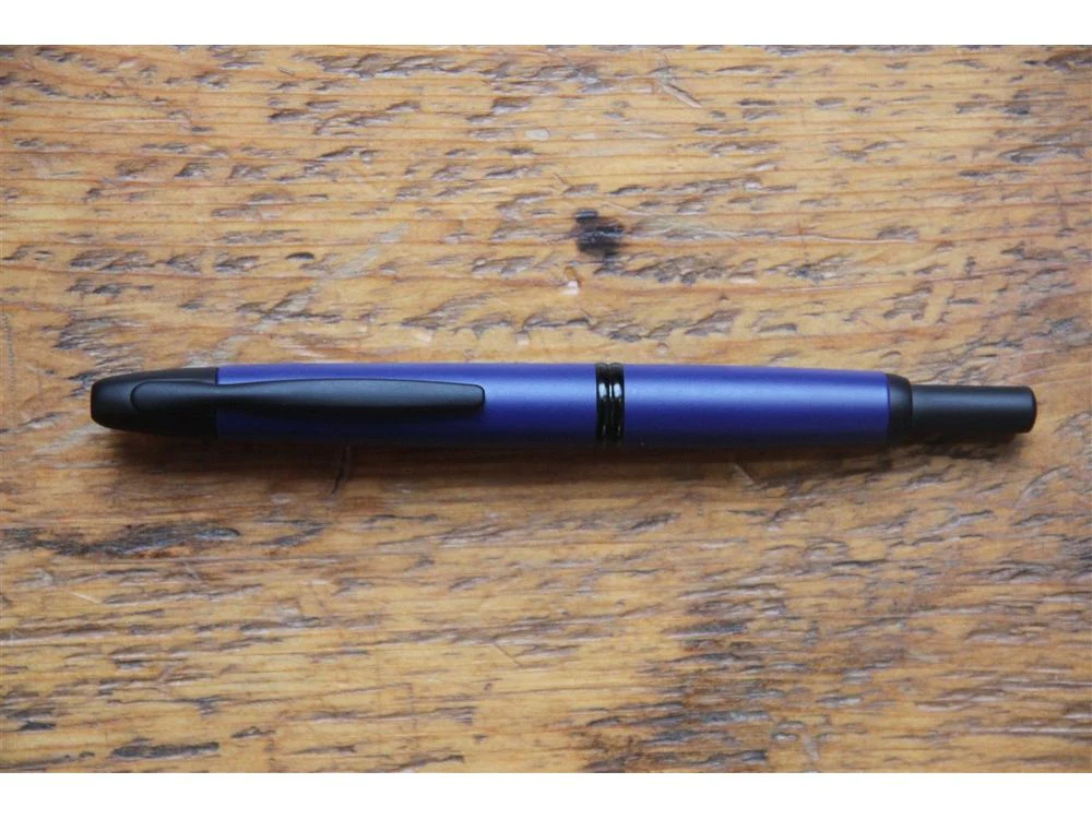 Pilot Vanishing Point Fountain Pen - Matte Blue