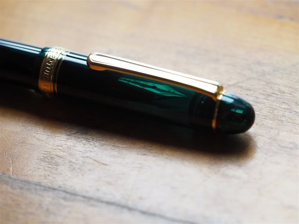 Platinum 3776 Century - Laurel Green with Gold Trim - Image 6