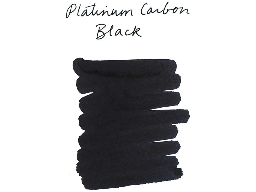 Platinum Fountain Pen Ink (60mL) - Carbon Black - Image 2