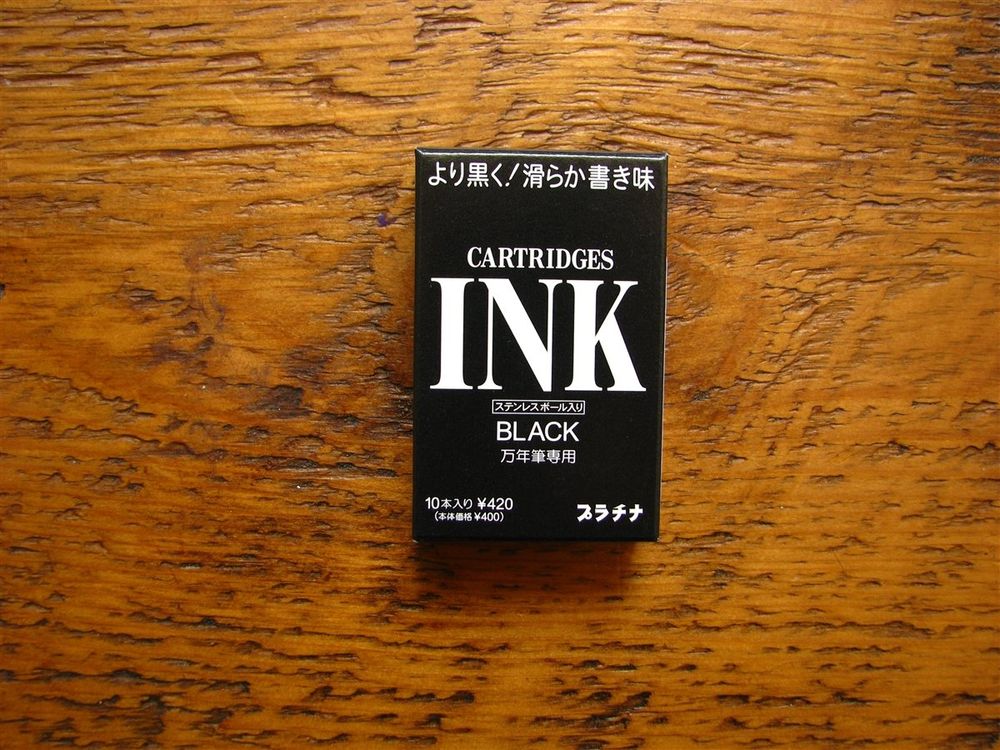 Platinum Ink Cartridges - Black (Pack of 10)