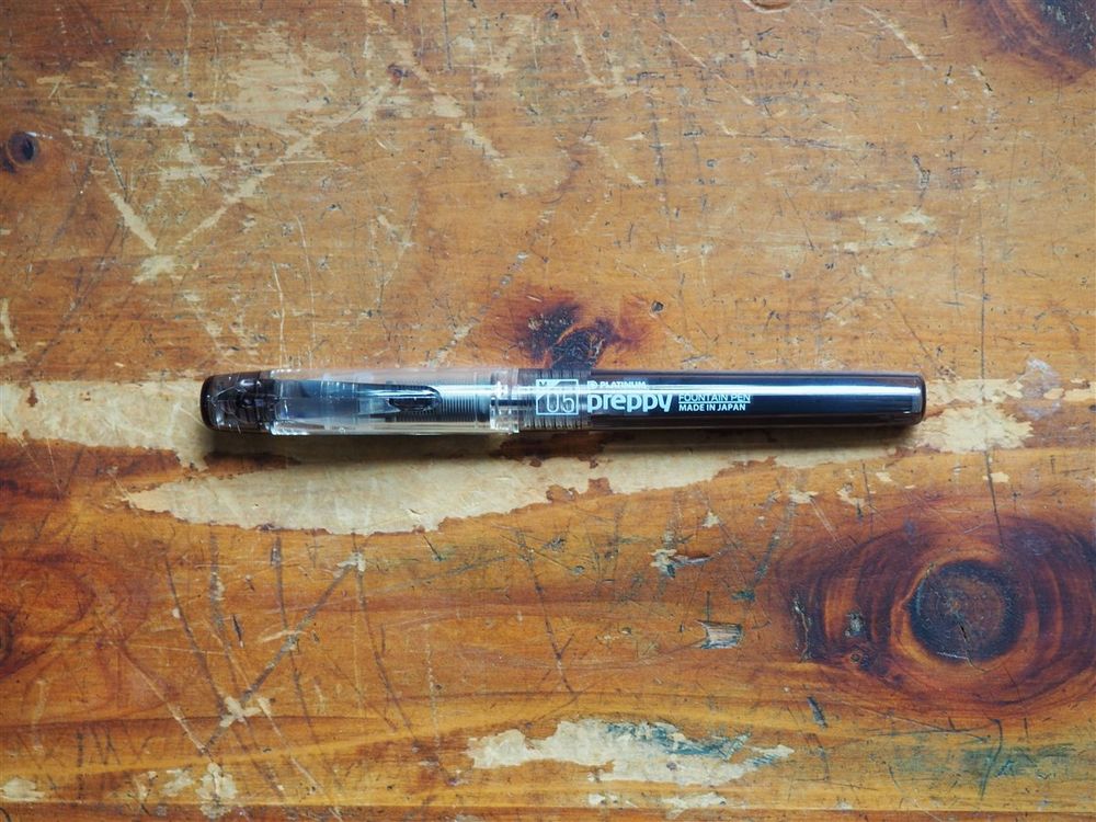 Platinum Preppy Fountain Pen - Black