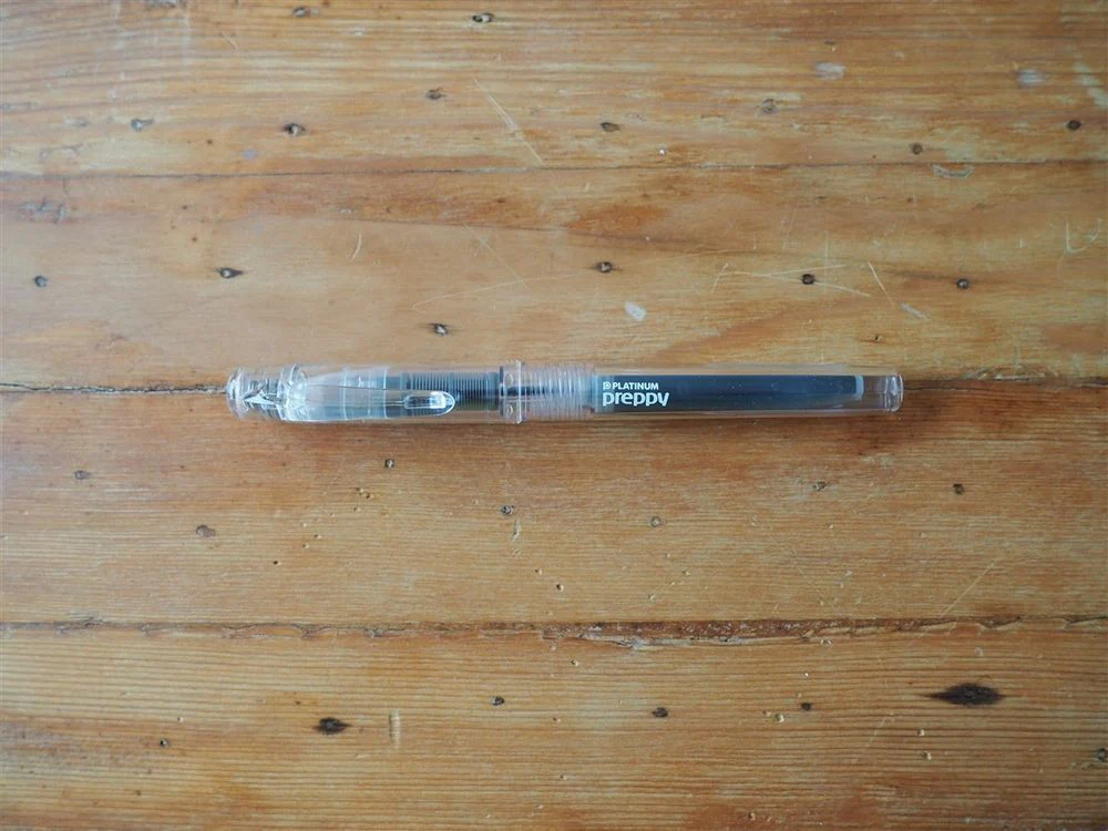 Platinum Preppy Fountain Pen - Clear