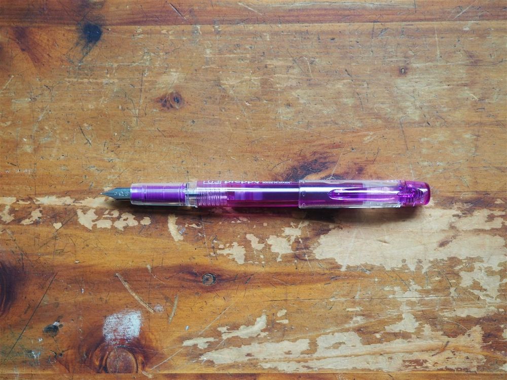 Platinum Preppy Fountain Pen - Purple - Image 2