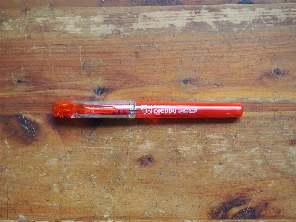 Platinum Preppy Fountain Pen - Red